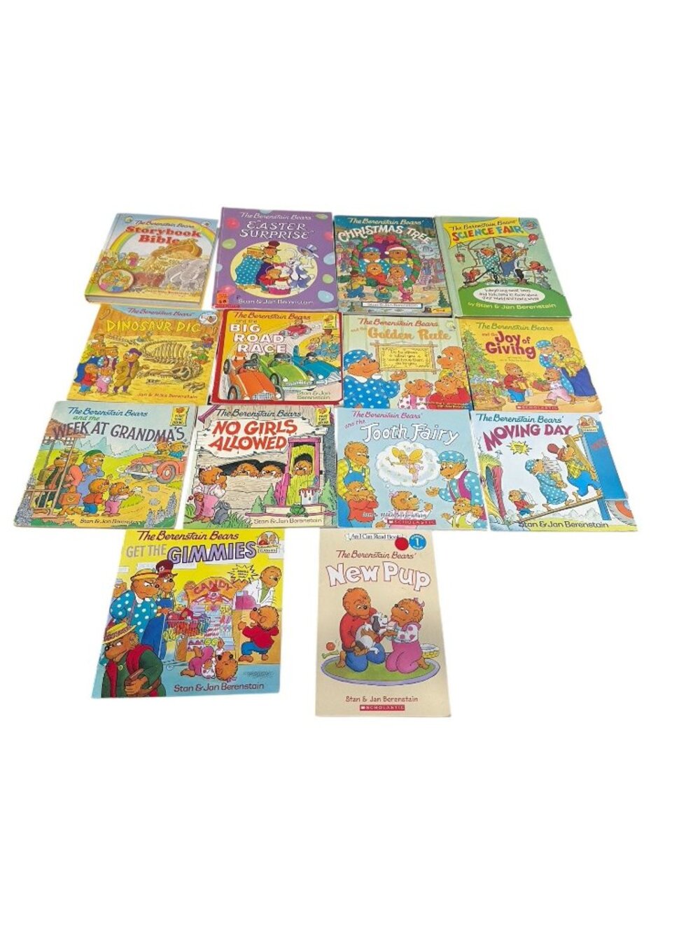 THE BERENSTAIN BEARS Children's Book Lot Includes Bible and More!